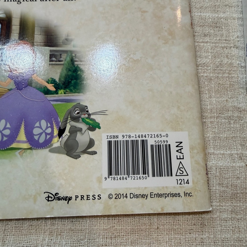 Disney Sofia the First Book Lot Holiday in Enchancia Magical Match Costume Ball - Picture 9 of 16